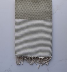 Beach towel Honeycomb moss...