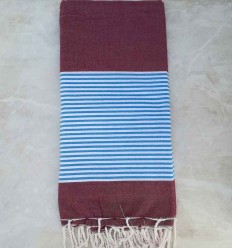 Jeté bordeaux  2m/2m