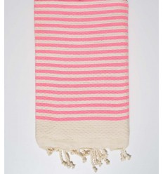 fouta plate rouge anglais