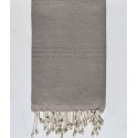 Jeté taupe clair