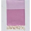 Jeté rose balais 2m/3m
