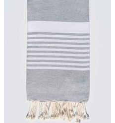 Fouta arthur couleur gris