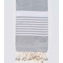 Fouta arthur couleur gris