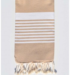 fouta arthur beige
