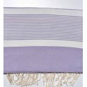 Jeté violet clair  2m/3m