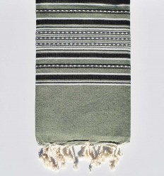 Fouta arabesque vert...