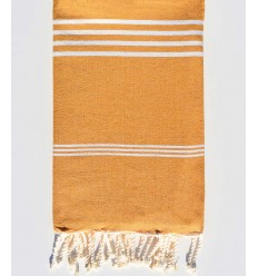 Fouta Mykonos couleur jaune...