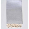 Jeté gris clair 1.90m/3m