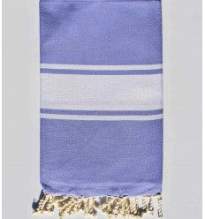 beach towel flat  lavender