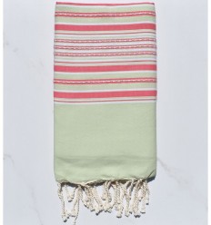 Arabesque light green and pink