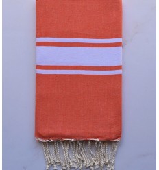 Fouta clásica naranja