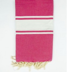 Classic fuchsia pink fouta