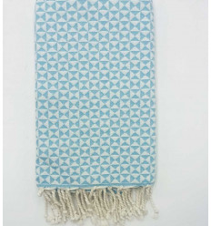 Fouta papillon bleu Sarcelle