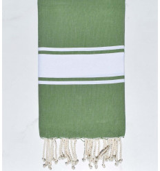 beach towel flat green avocado