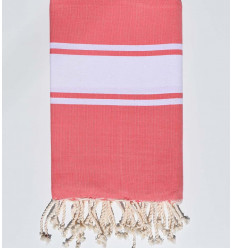 Beach towel flat pink...