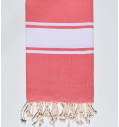 Beach towel flat pink...