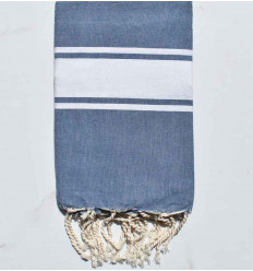 Fouta classique bleu pale