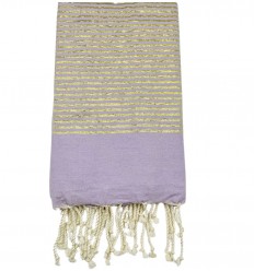 Fouta glycine avec lurex