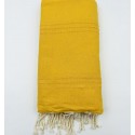 Jeté jaune moutarde