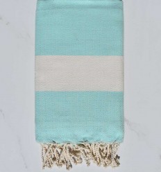 Fouta Diamant vert d'eau