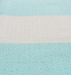 Fouta Diamant vert d'eau 2