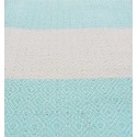 Fouta Diamant vert d'eau