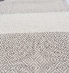Fouta Diamant beige 2
