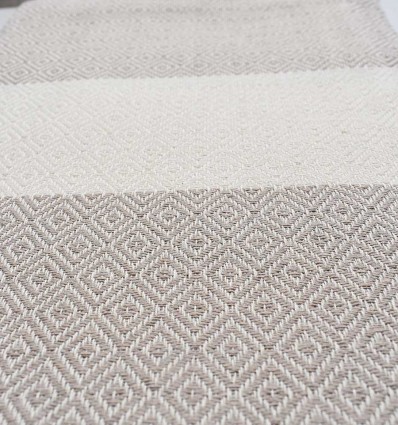 Fouta Diamant beige