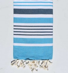 Fouta Oslo couleur blanche,...