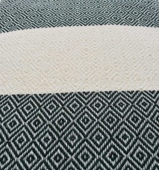 Fouta Diamant vert bouteille 2