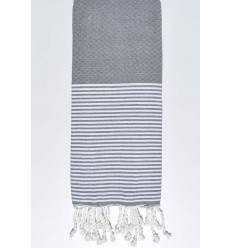 Fouta enfant nid d'abeille...