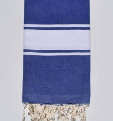 Fouta clásica azul