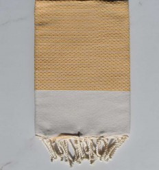 Fouta Pique-Pique jaune foncé