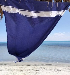 Telo mare piatta blu Jean 2