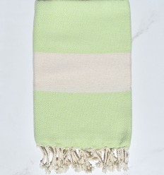 Fouta Diamant vert clair