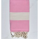 Fouta Diamant rose