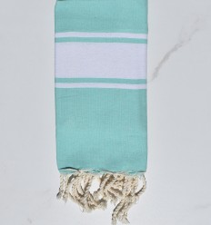 Fouta enfant vert d'eau
