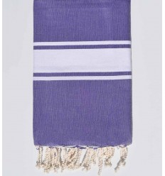 Fouta plate violet