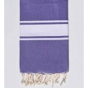 Fouta plate violet