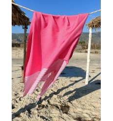 fouta rouge anglais - FOUTA TUNISIA 2