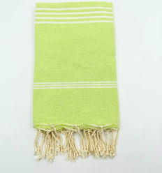 Fouta mykonos vert clair