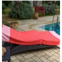 Strandtuch Wabe rot