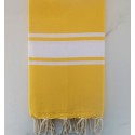 Fouta classique jaune foncé