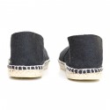 Schwarze Damen-Espadrilles