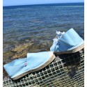 Espadrillas Blu Cielo