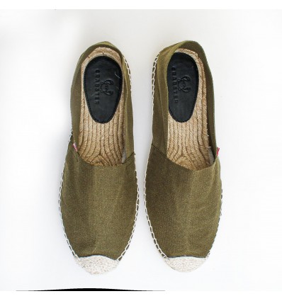 Espadrille Vert Kaki