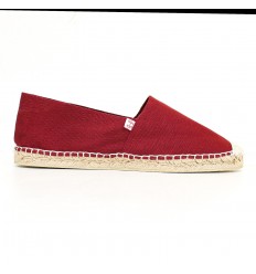 Bordeauxfarbene Espadrilles