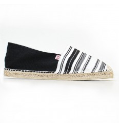 Espadrille Noire et Blanche