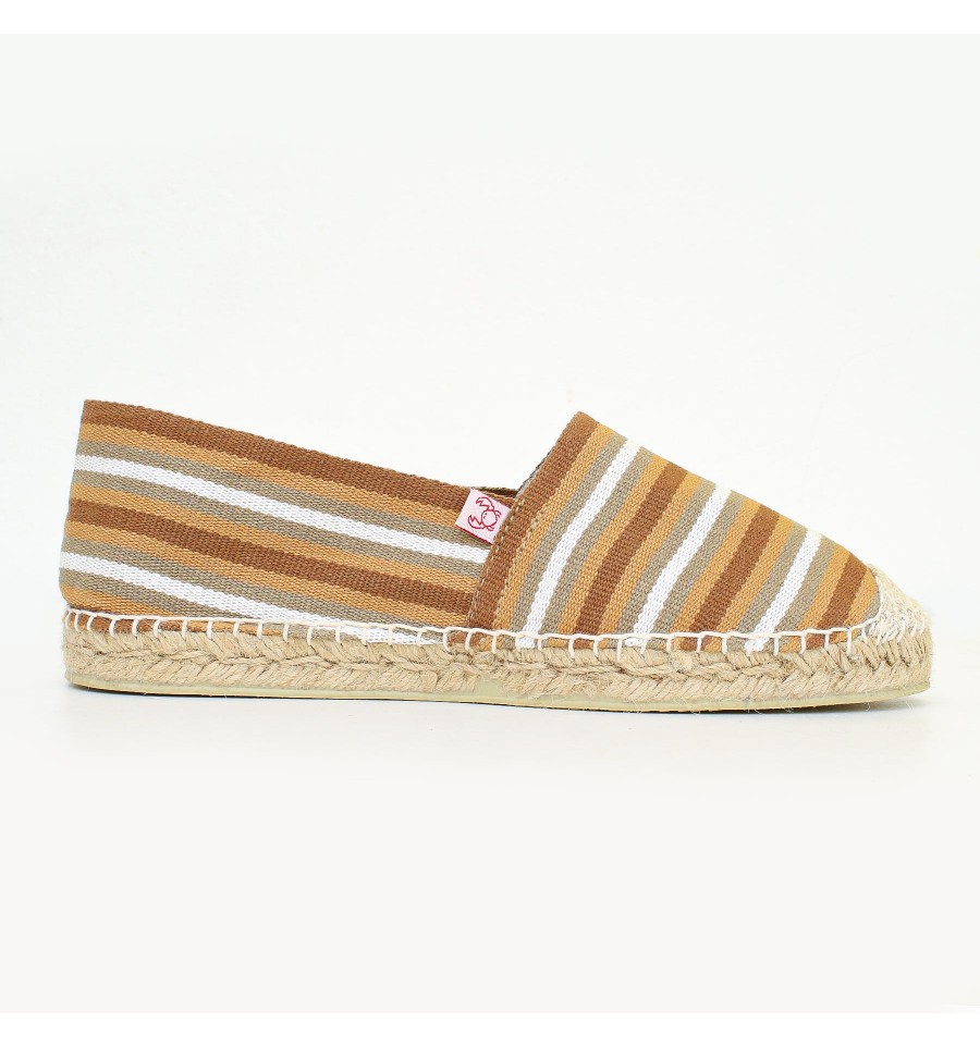 Espadrillas a righe hot sale