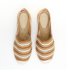 Gestreifte Mehrfarbige Espadrilles 2